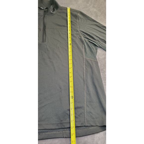 The North Face Sz XXL Men's 1/4 Zip Performance Thermal Pullover Gray C11-5 - Picture 2 of 8